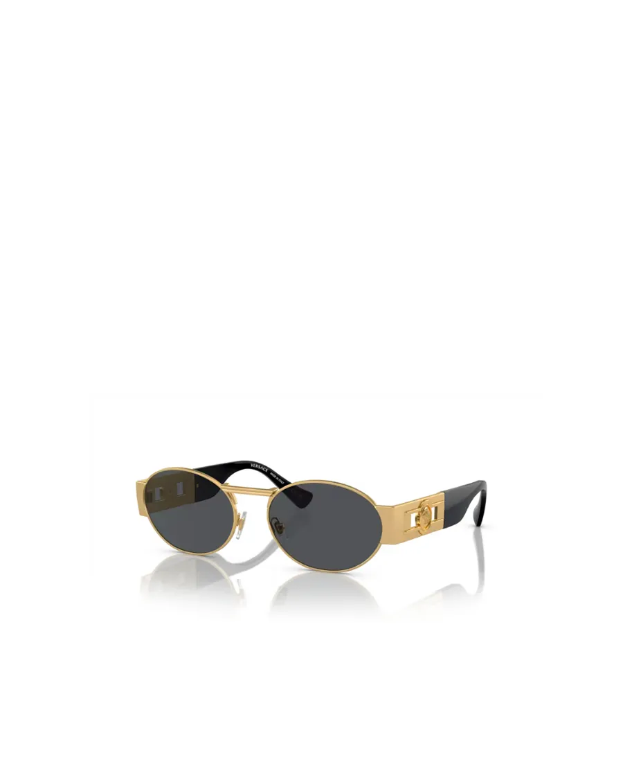Oval-Frame Sunglasses
