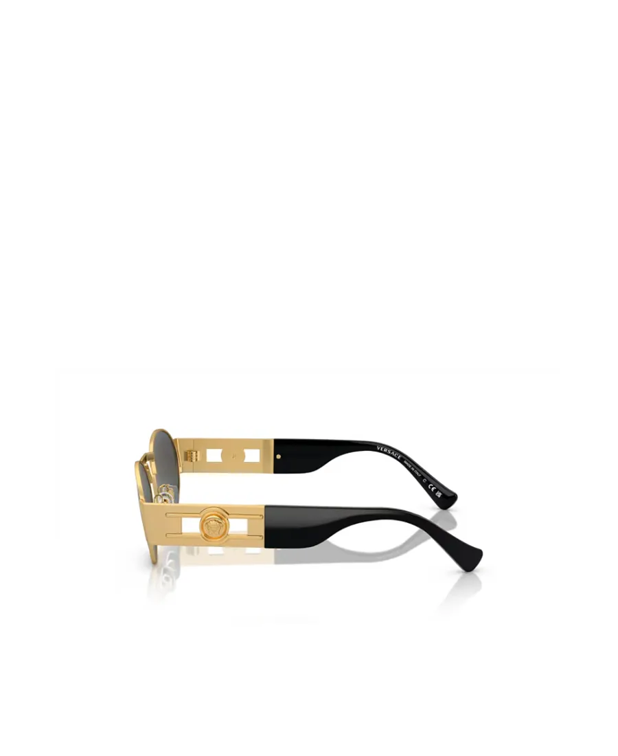 Oval-Frame Sunglasses
