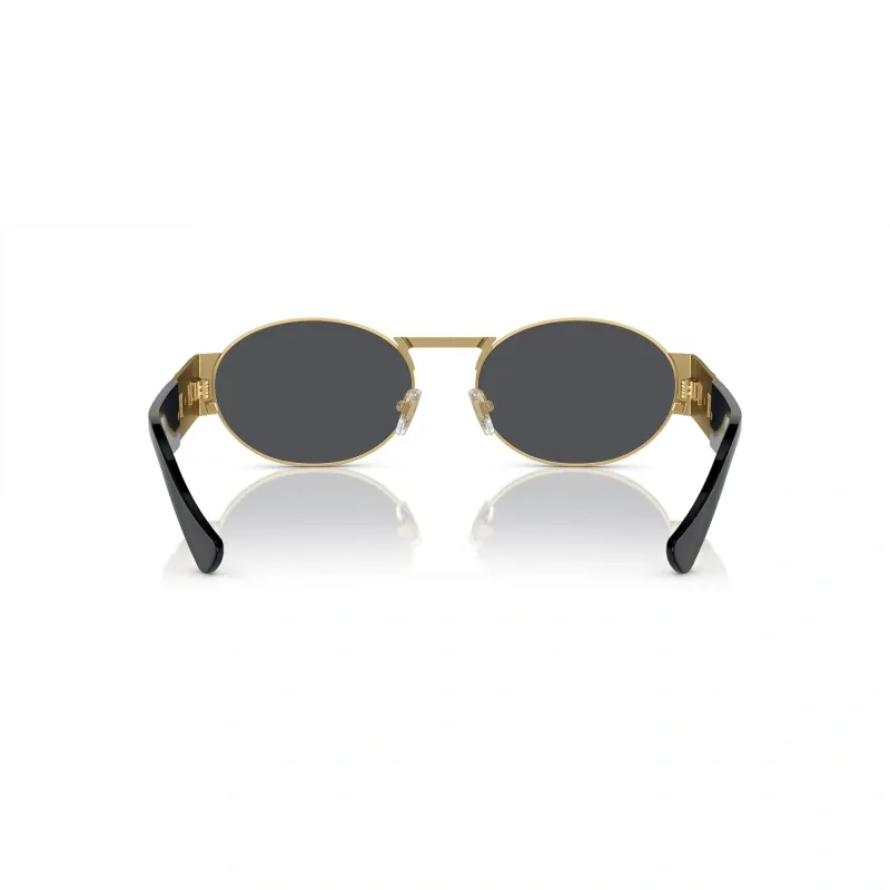 Oval-Frame Sunglasses