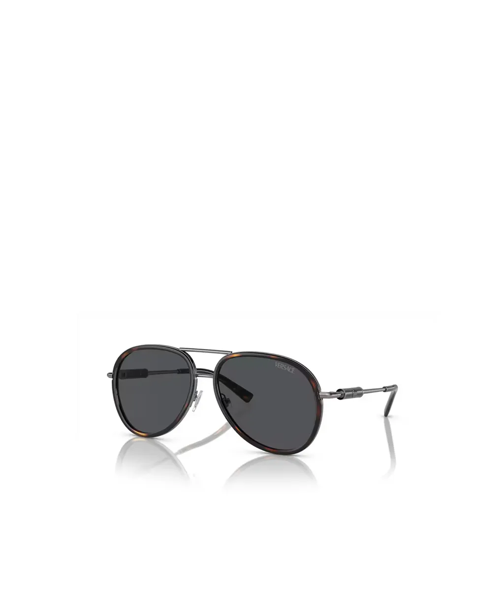 Geometric Frame Sunglasses