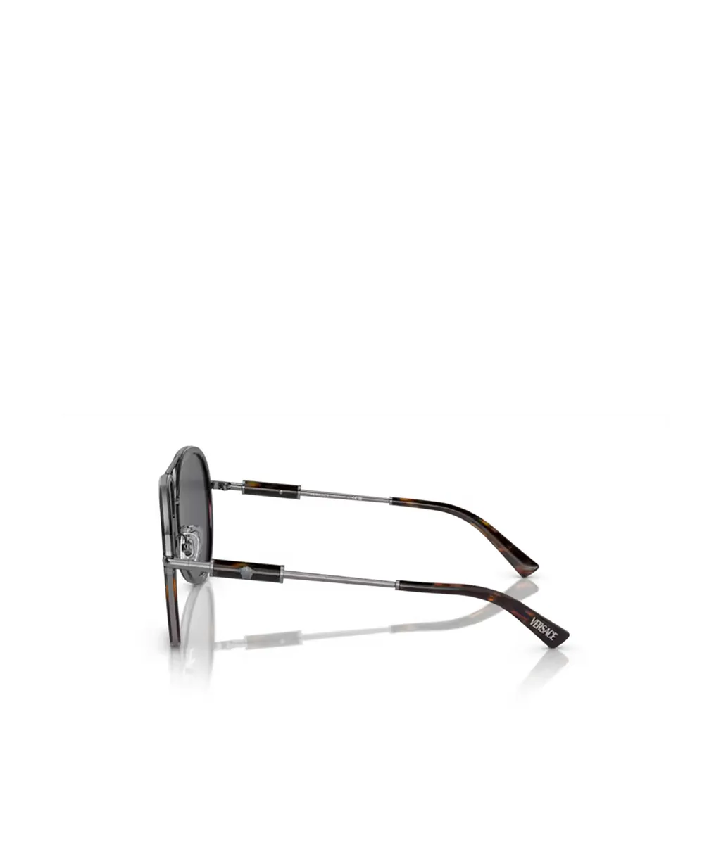 Geometric Frame Sunglasses