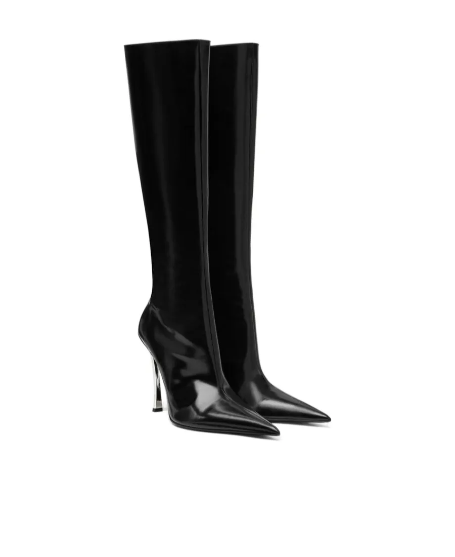 Pin-Point Knee-High Boots