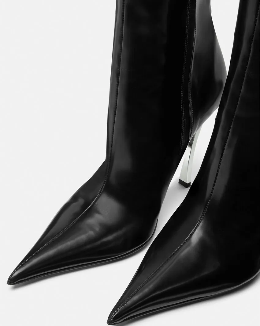 Pin-Point Knee-High Boots