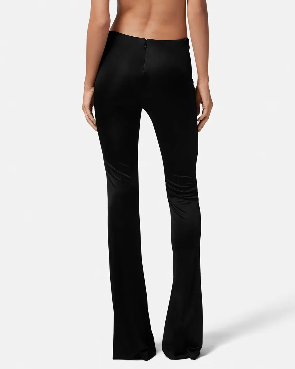 Knotted Flared Trousers