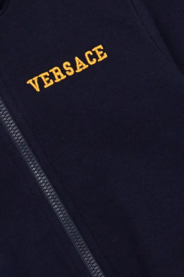 Zip-Up Long-Sleeved Hoodie