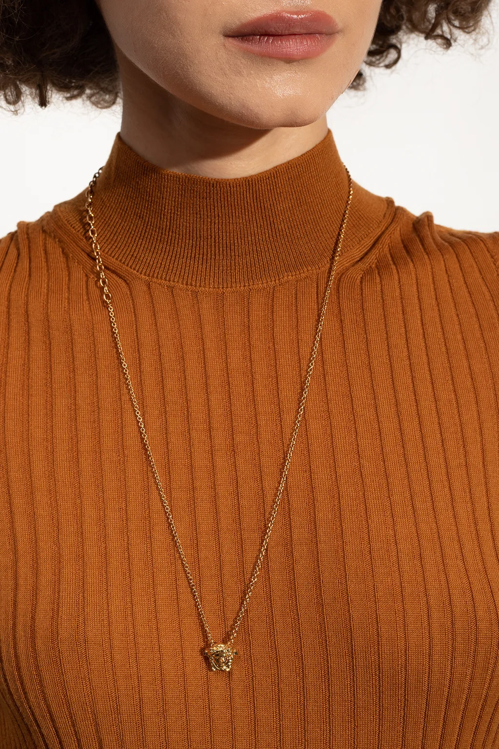 Medusa Head Lobster Claw-Fastened Necklace
