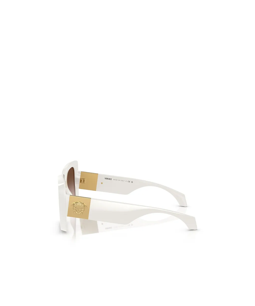 Geometric Frame Sunglasses