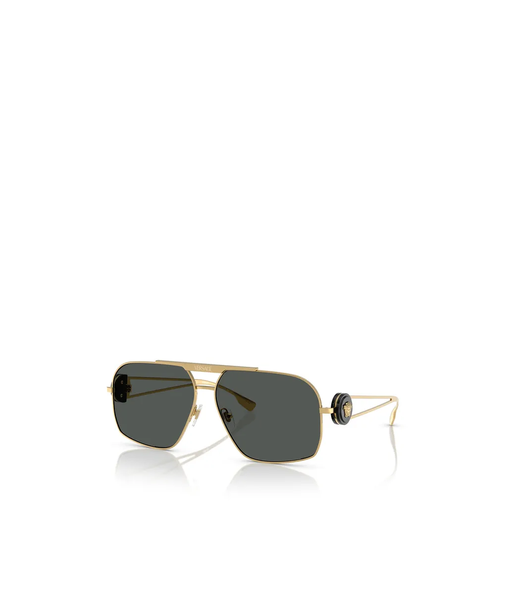 Medusa Pilot-Frame Sunglasses
