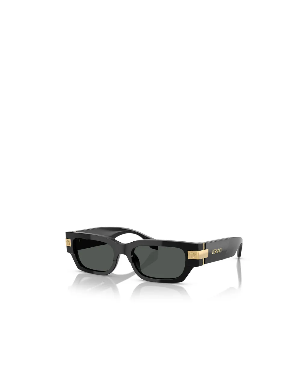 Classic Rectangle-Frame Sunglasses