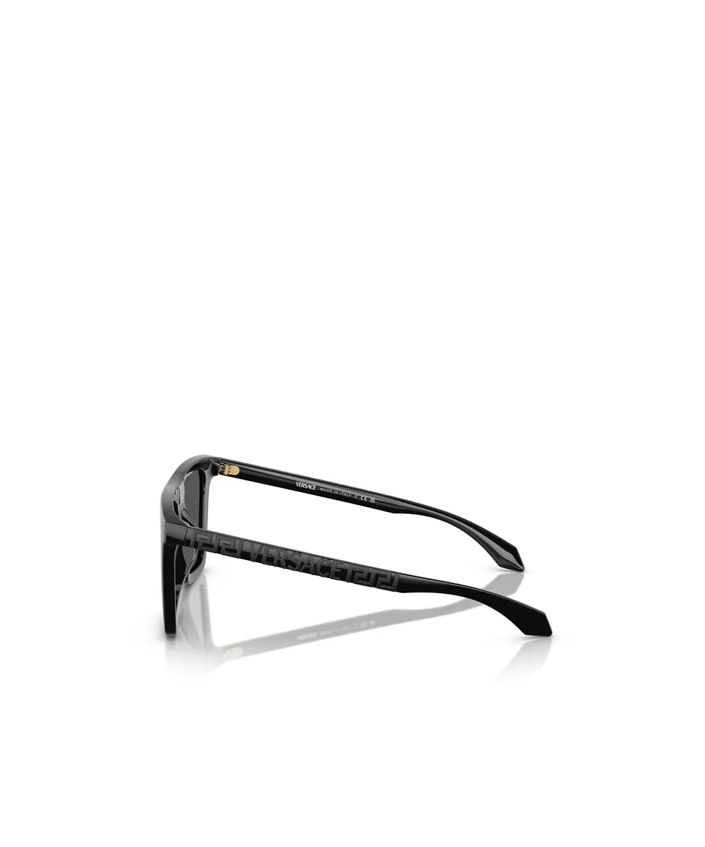 Greca Square-Frame Sunglasses