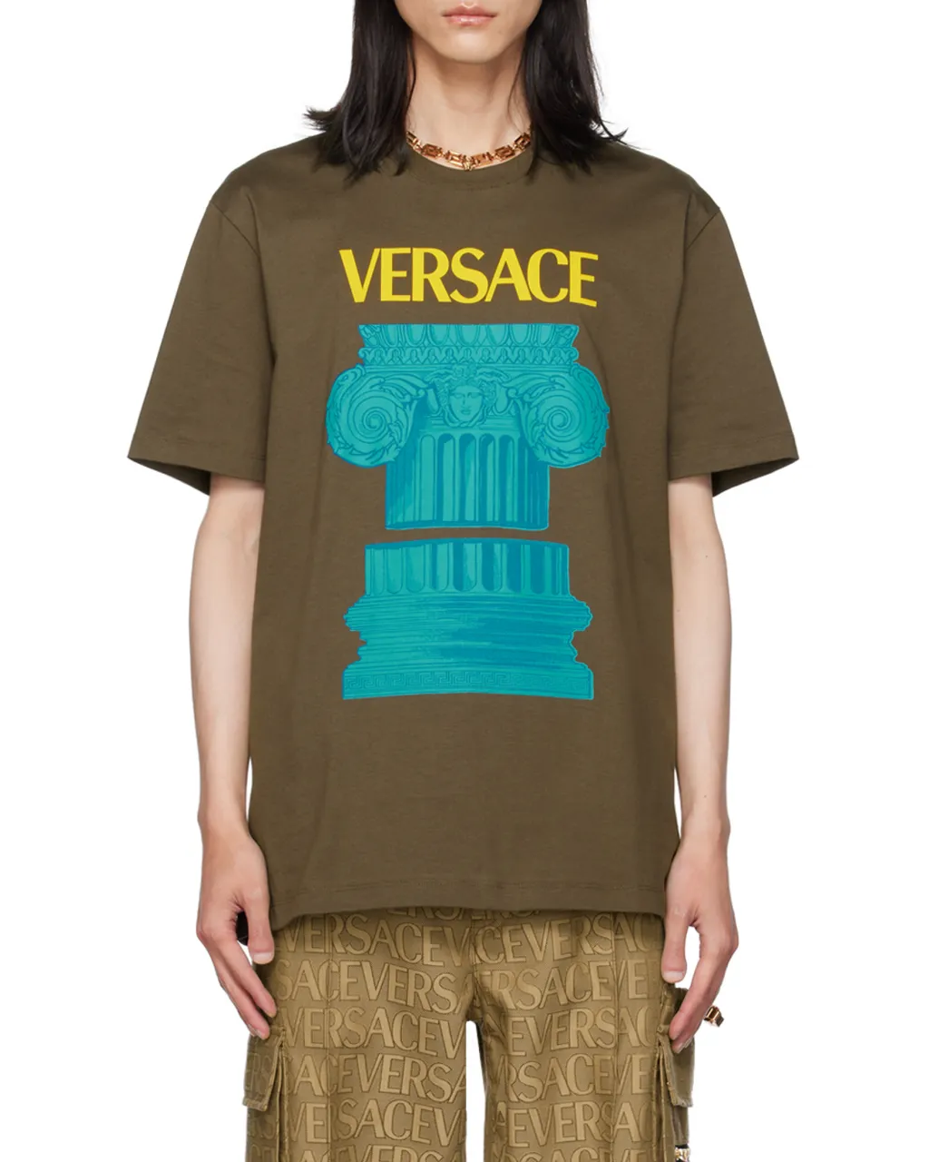 La Colonna Logo-Print T-Shirt