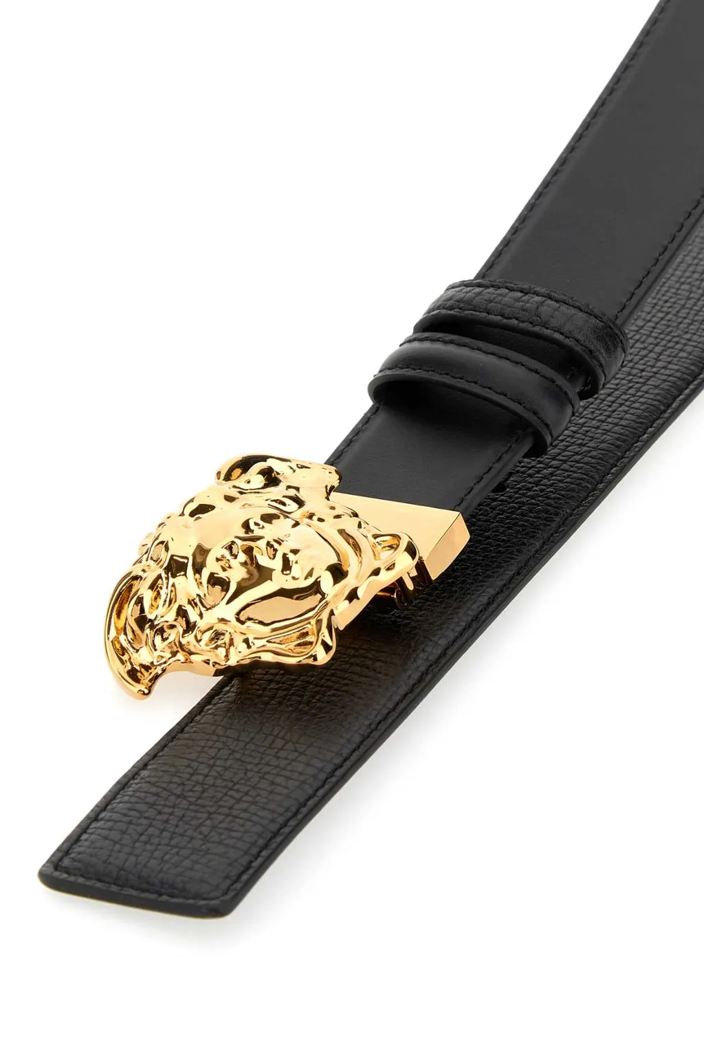 Medusa Head Buckled Belt