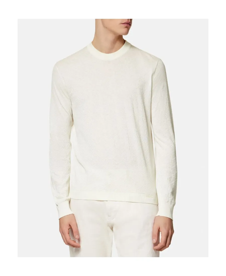 La Greca Cotton-Silk Jumper