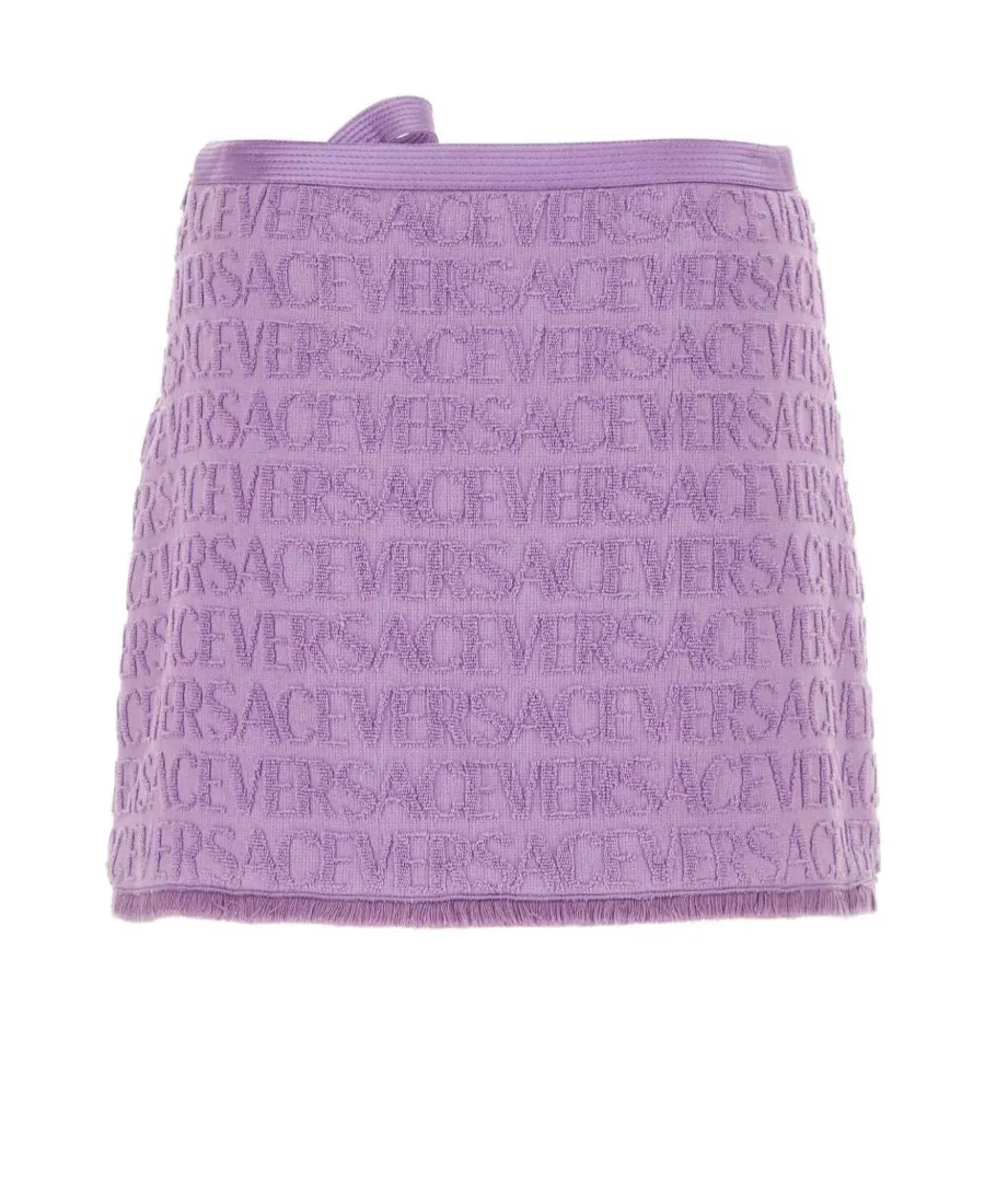 Allover Safety Pin Mini Skirt