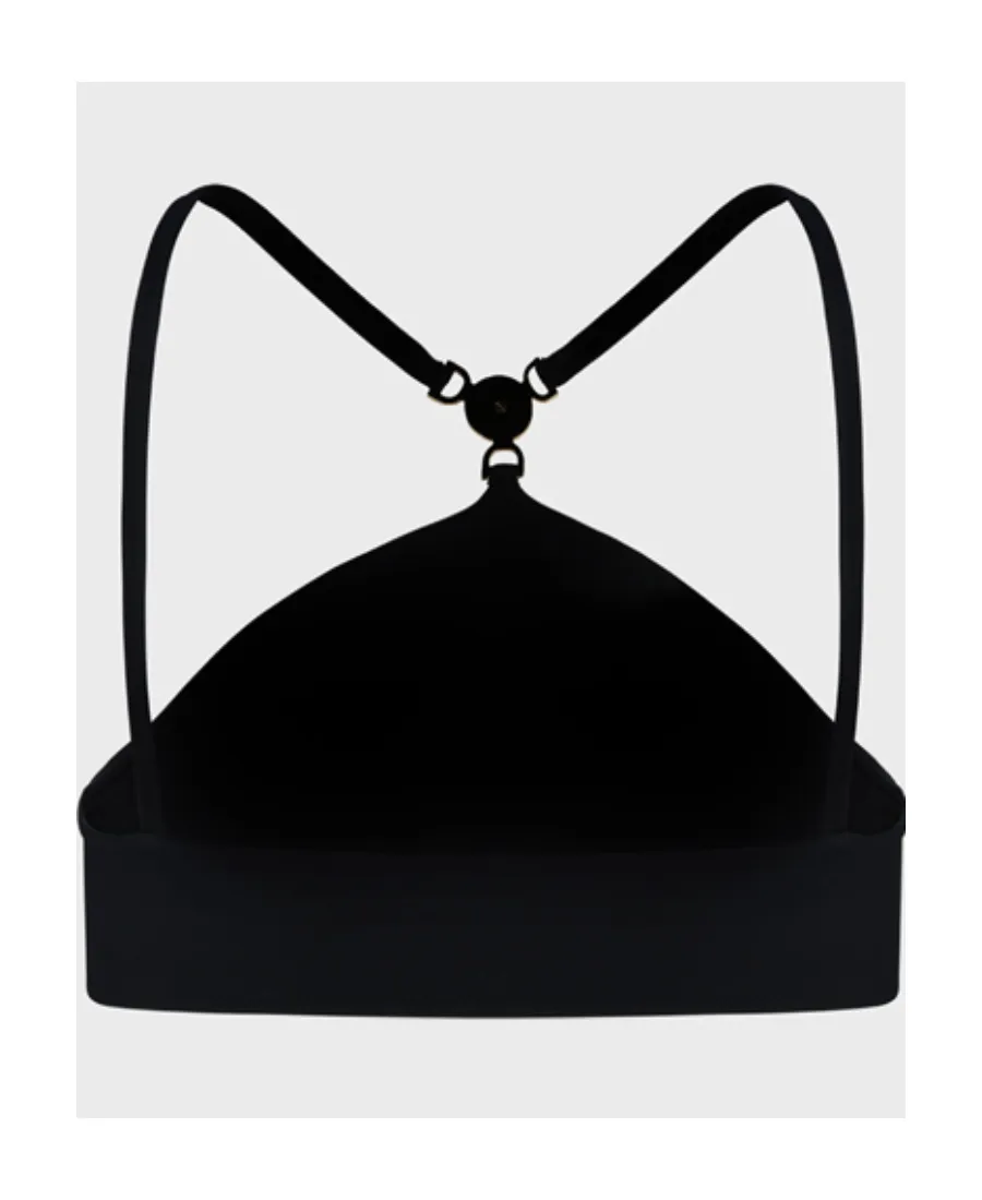 Logo-Plaque Bikini Bra