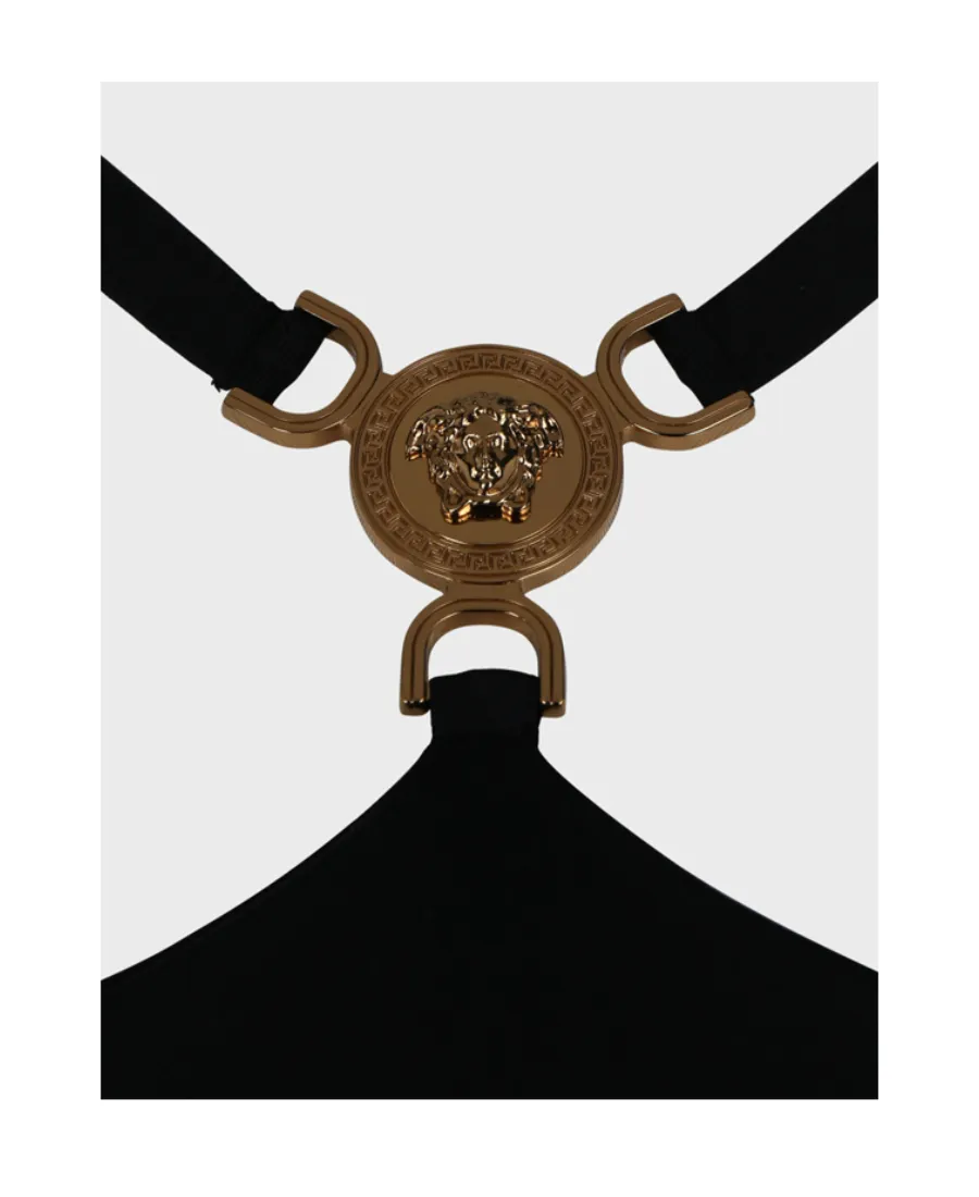 Logo-Plaque Bikini Bra