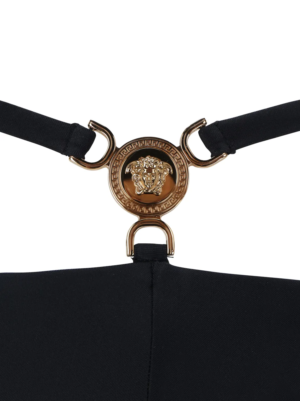 Medusa-Plaque Stretched Bikini Bottoms