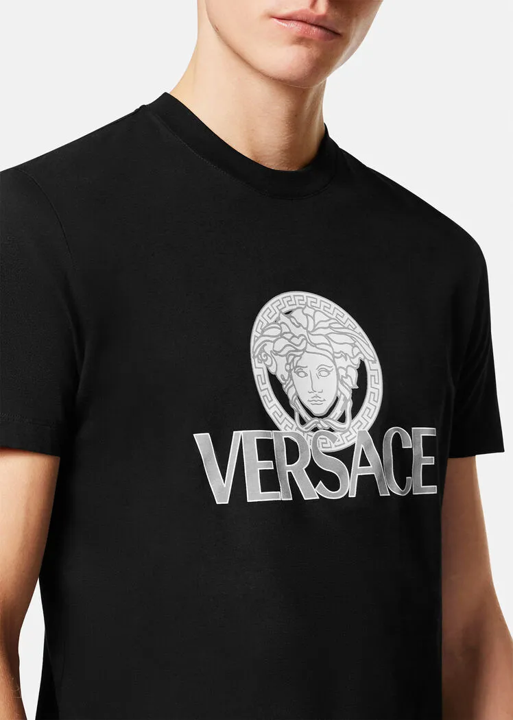 Medusa-Print Cotton T-Shirt