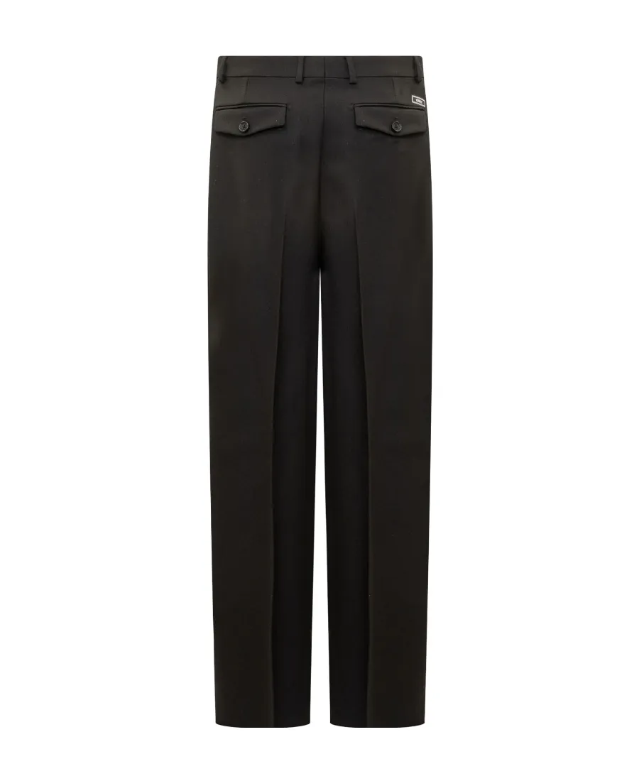 Logo-Patch Tailored Trousers