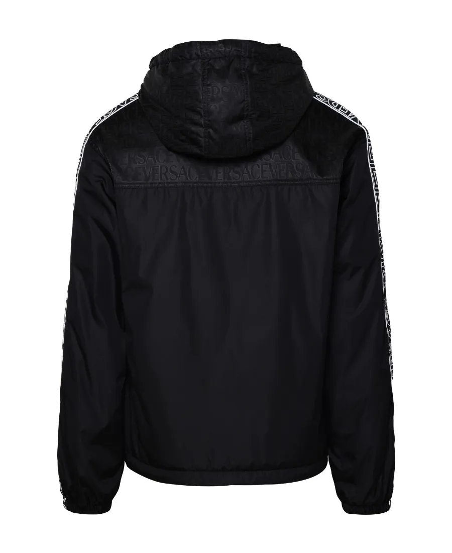 Zip-Up Drawstring Hooded Jacket