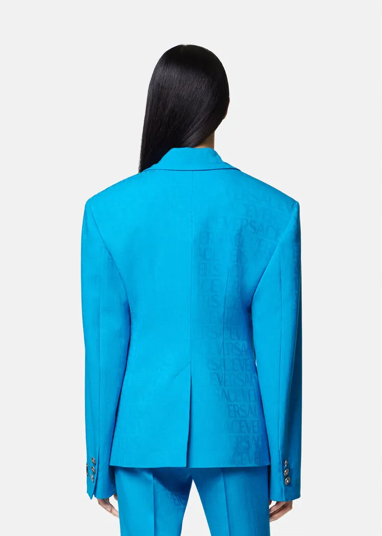 Allover Jacquard Tailored Blazer