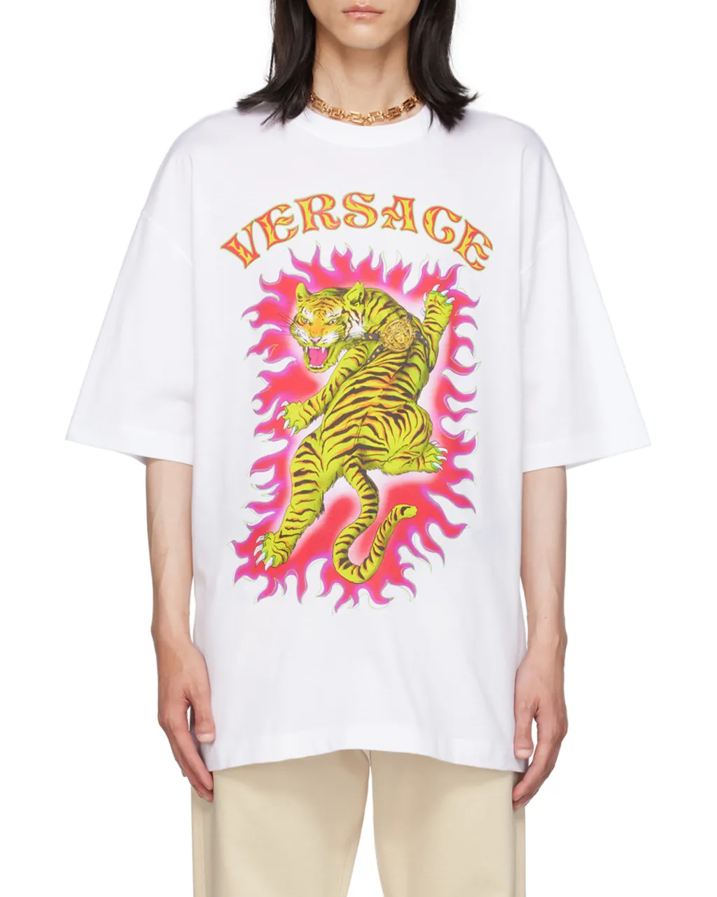 Roar-Print Cotton T-Shirt