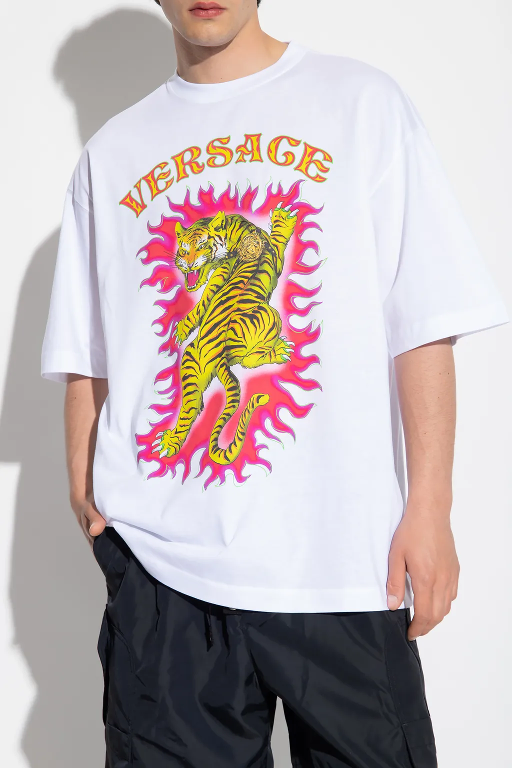 Roar-Print Cotton T-Shirt