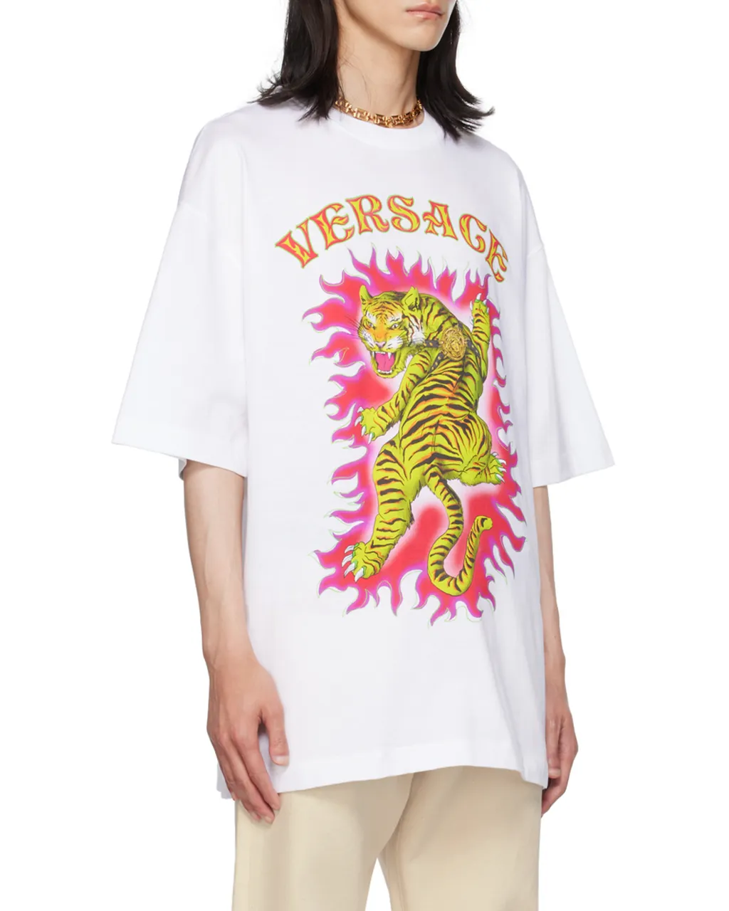Roar-Print Cotton T-Shirt