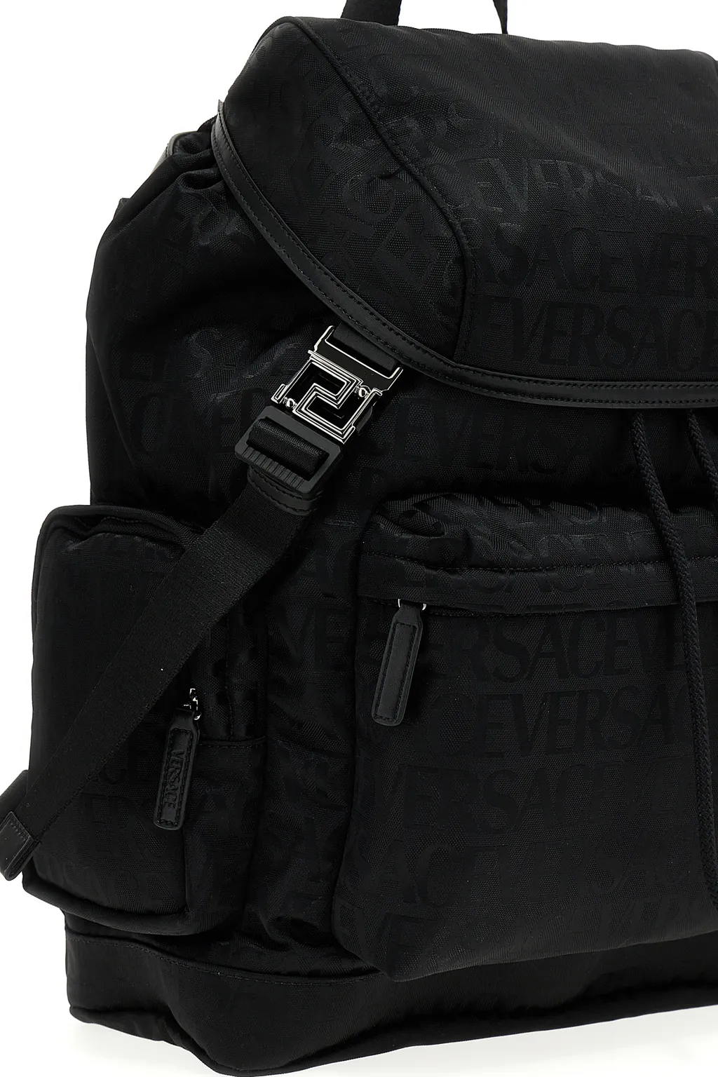 All-Over Logo Printed Backpack