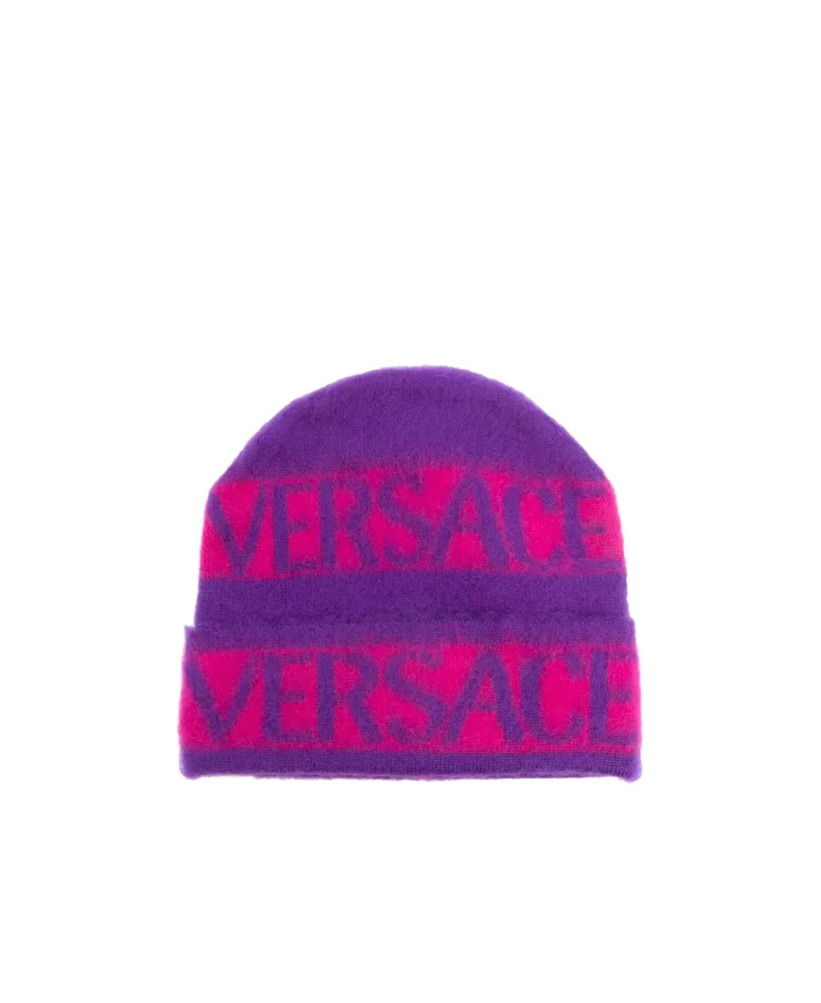Logo-Print Virgin Wool Beanie