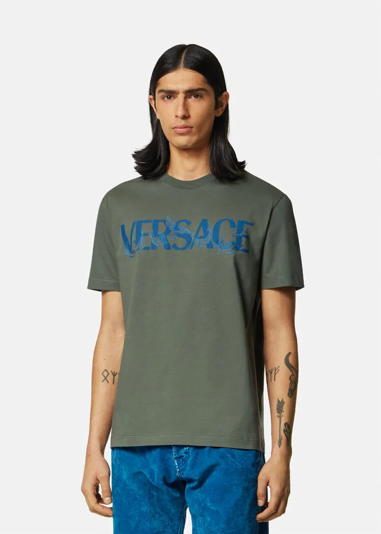 Logo Printed Crewneck T-Shirt