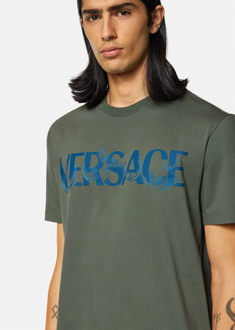 Logo Printed Crewneck T-Shirt