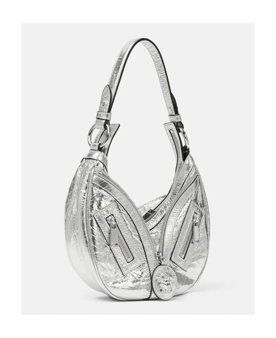 Metallic Effect Mini Shoulder Bag