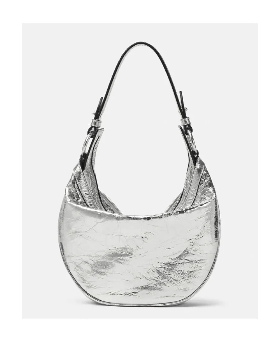 Metallic Effect Mini Shoulder Bag