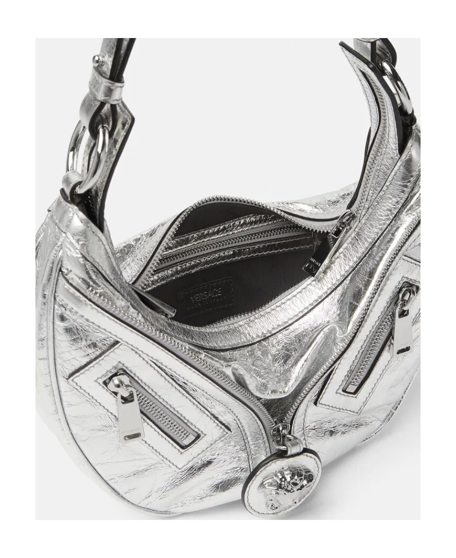 Metallic Effect Mini Shoulder Bag