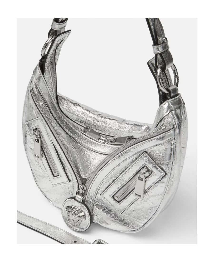 Metallic Effect Mini Shoulder Bag