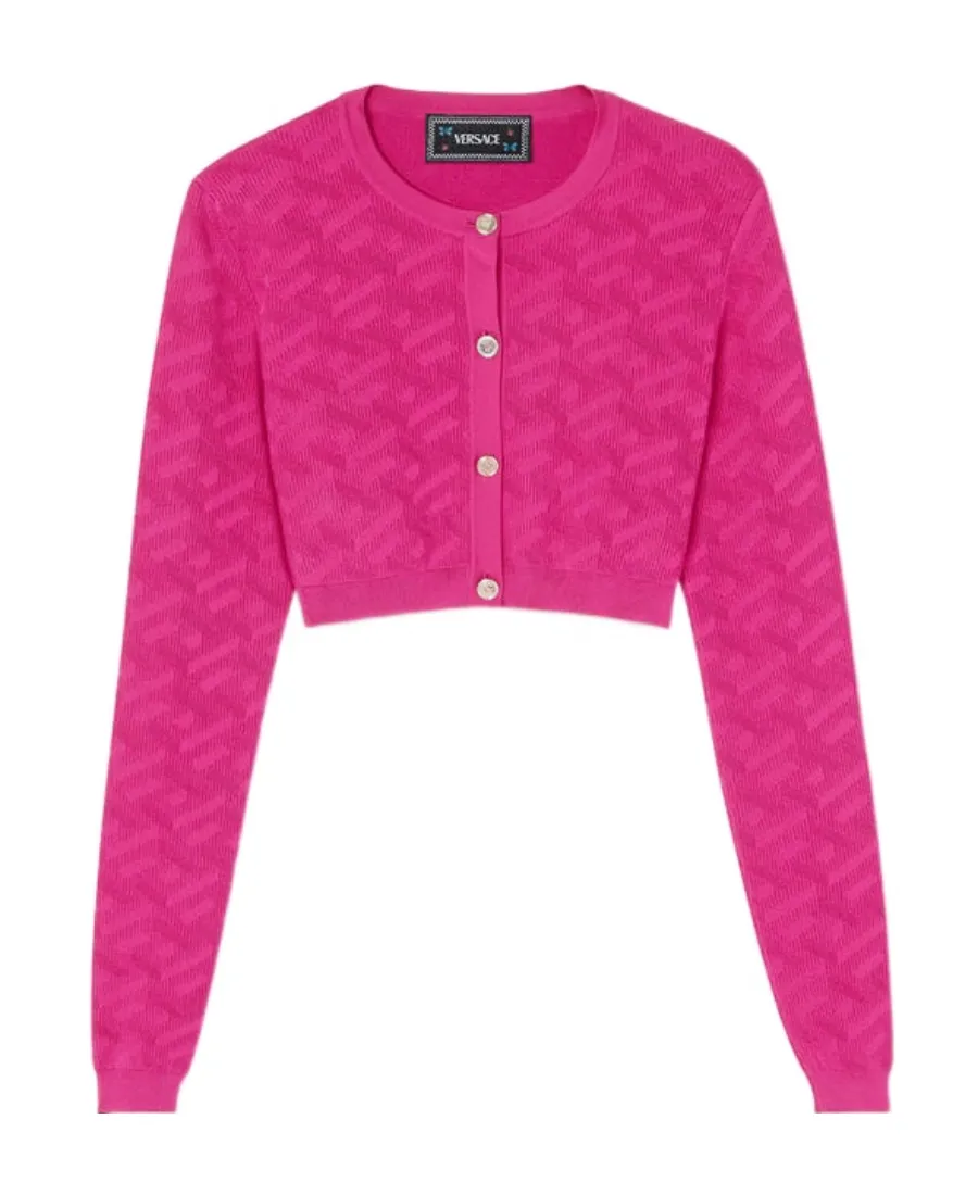 Button-Up Cropped Cardigan