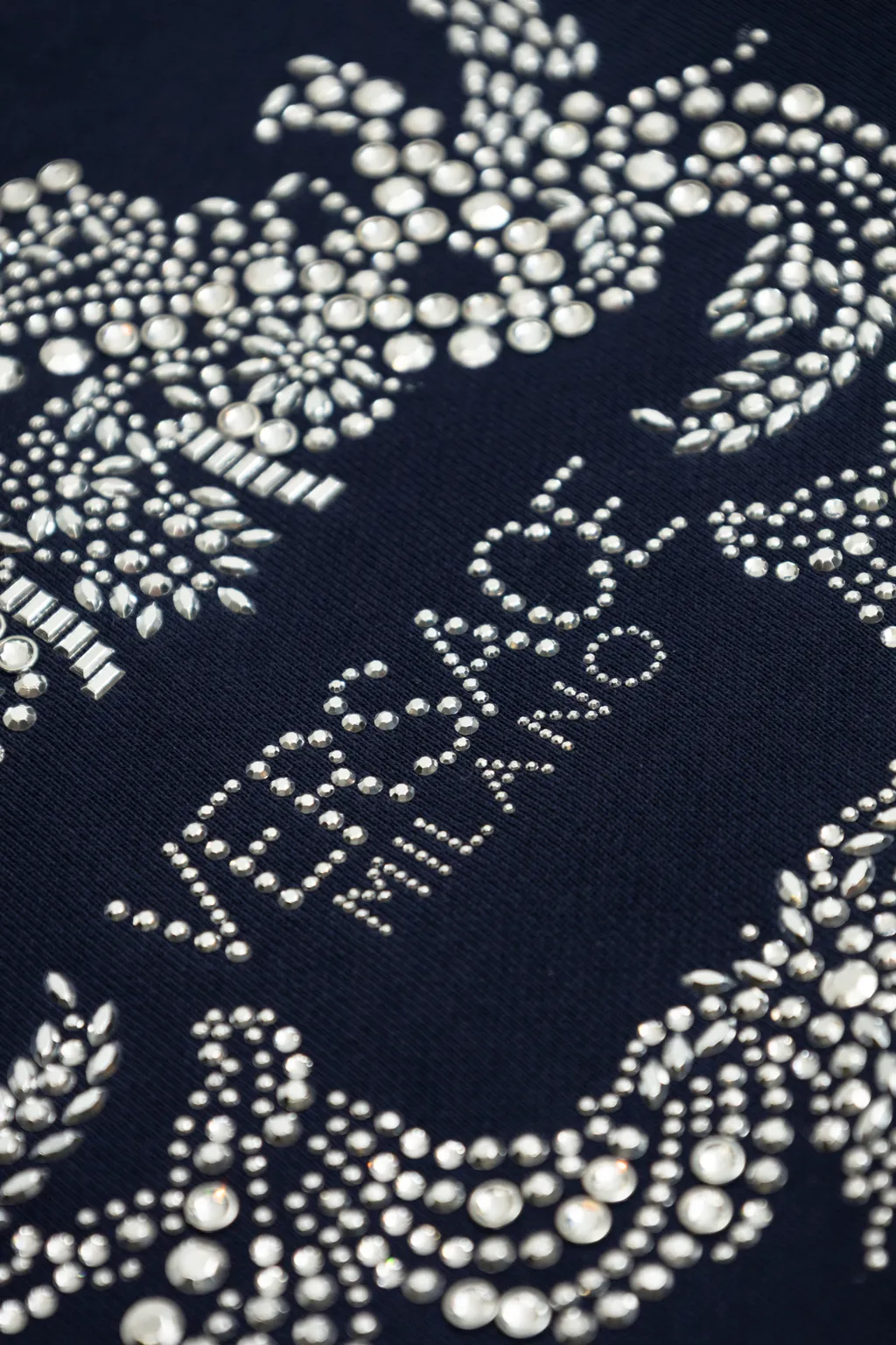Logo Embellished Crewneck Sweatshirt