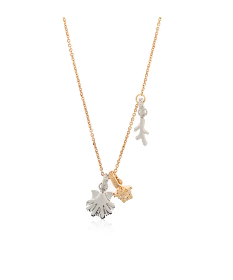 Medusa-Head Pendants Necklace