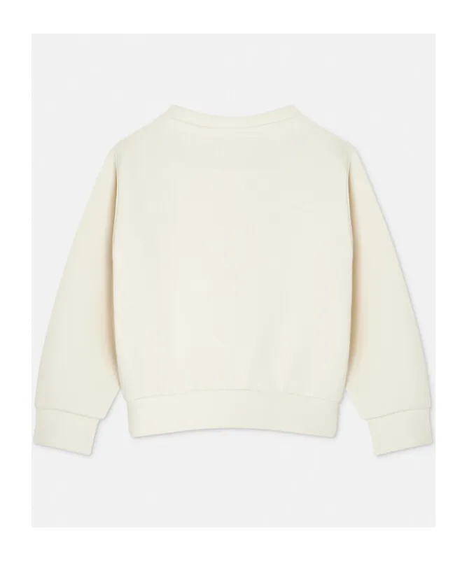 Medusa Embroidered Crewneck Sweatshirt