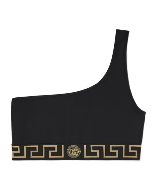 Greca Border Bikini Top