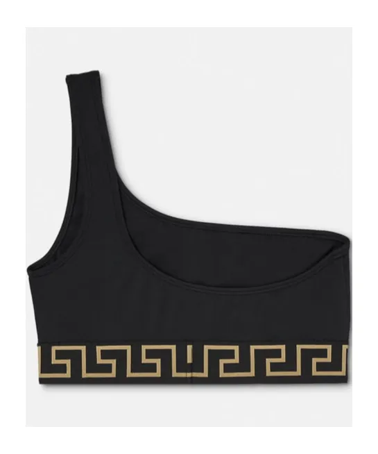 Greca Border Bikini Top