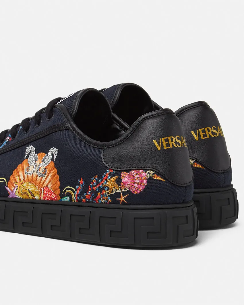 Coral Theatre Greca Lace-Up Sneakers