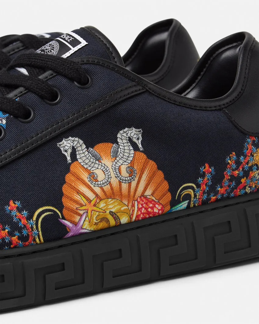 Coral Theatre Greca Lace-Up Sneakers