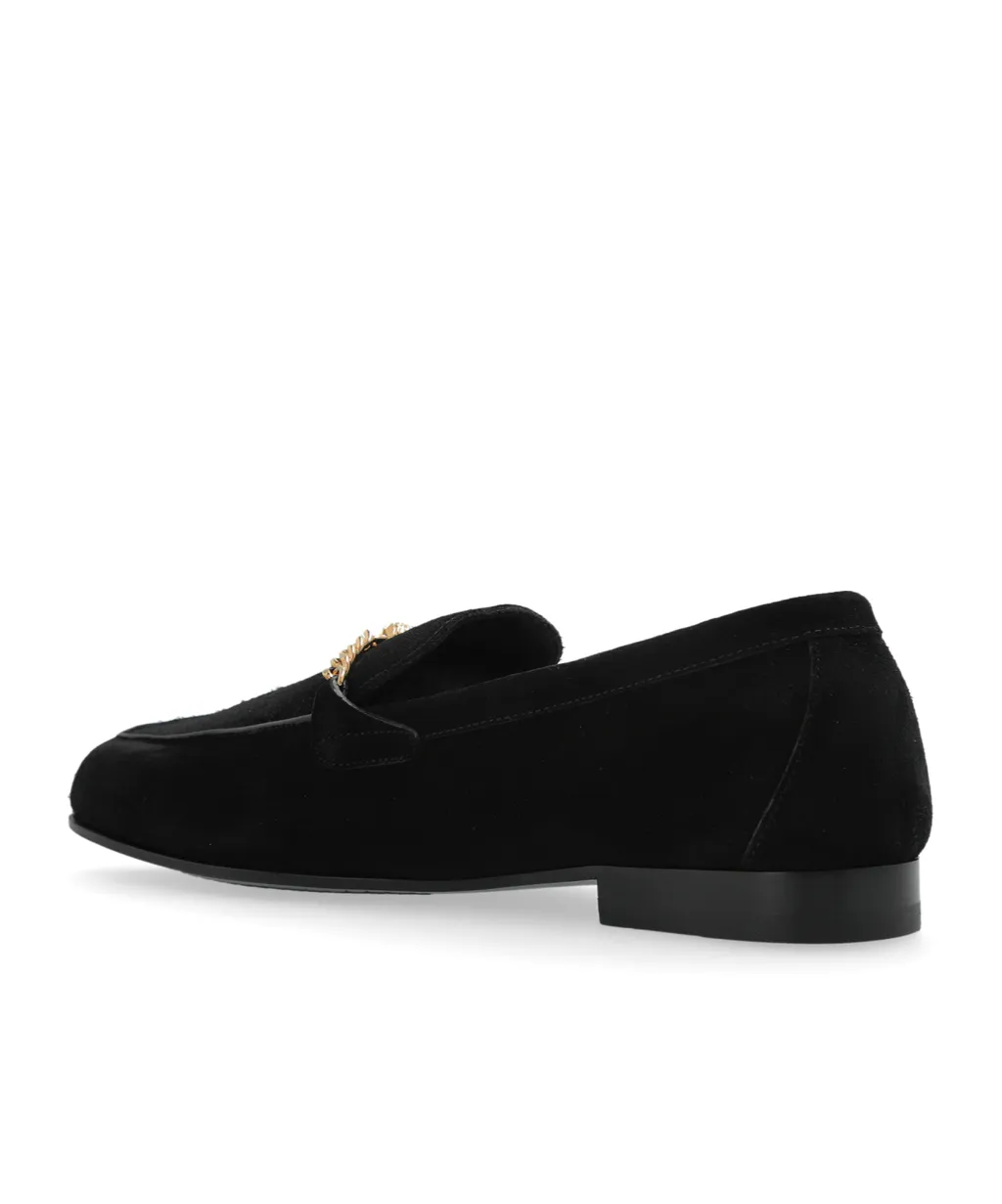 Chain-Detailed Loafers
