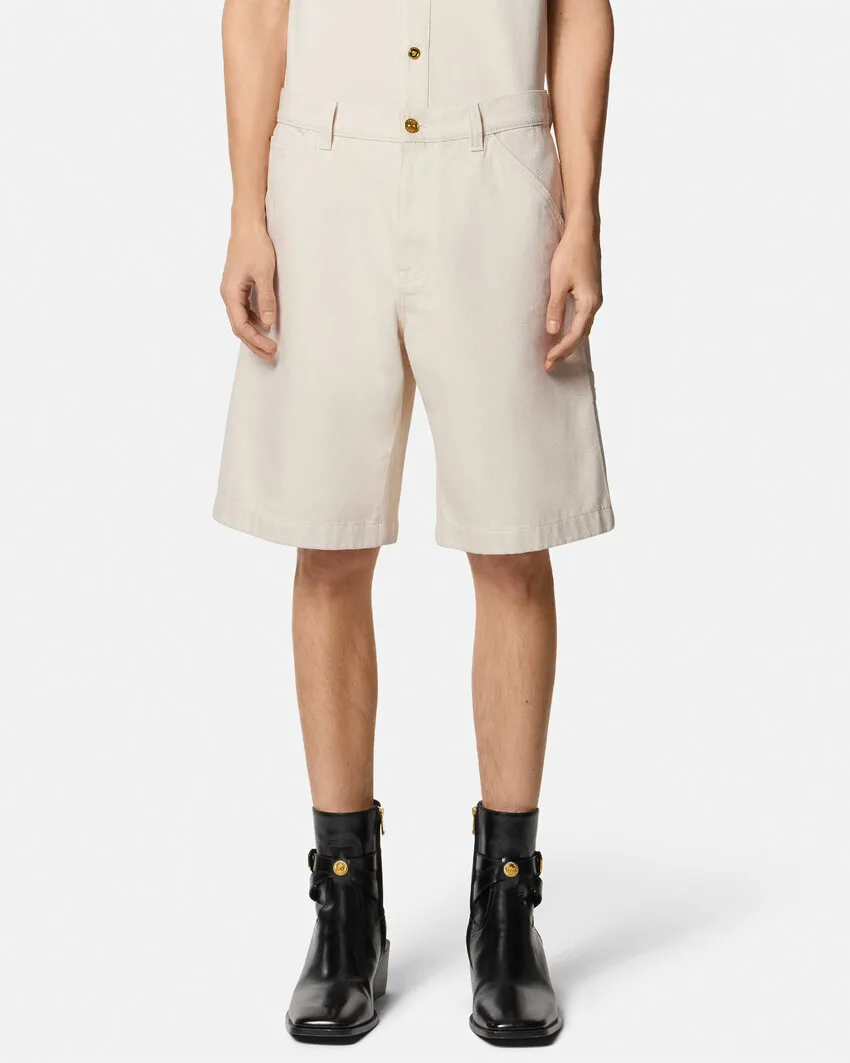 Logo-Patch Cargo Shorts