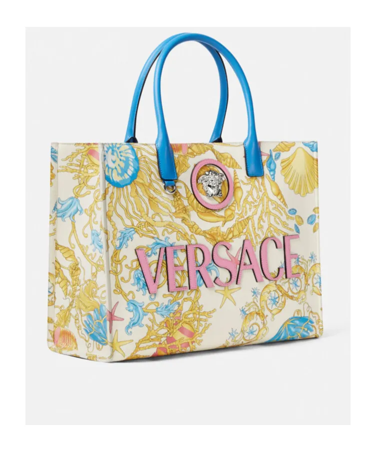 Medusa Head Plaque Shopper Bag