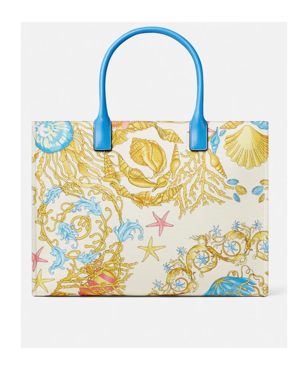 Medusa Head Plaque Shopper Bag