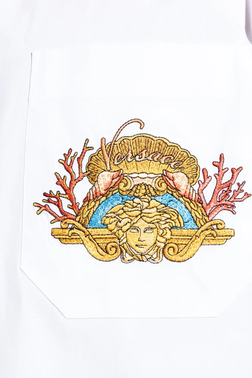 Logo-Embroidered Short-Sleeved Shirt