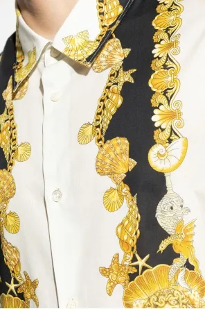 Coral Theatre Printed Long-Sleeved Shirt